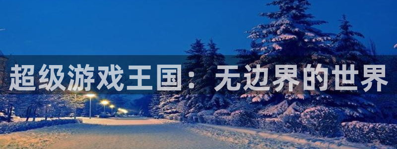 新航娱乐的会员权益与保障在哪：超级游戏王国：无边界的世界